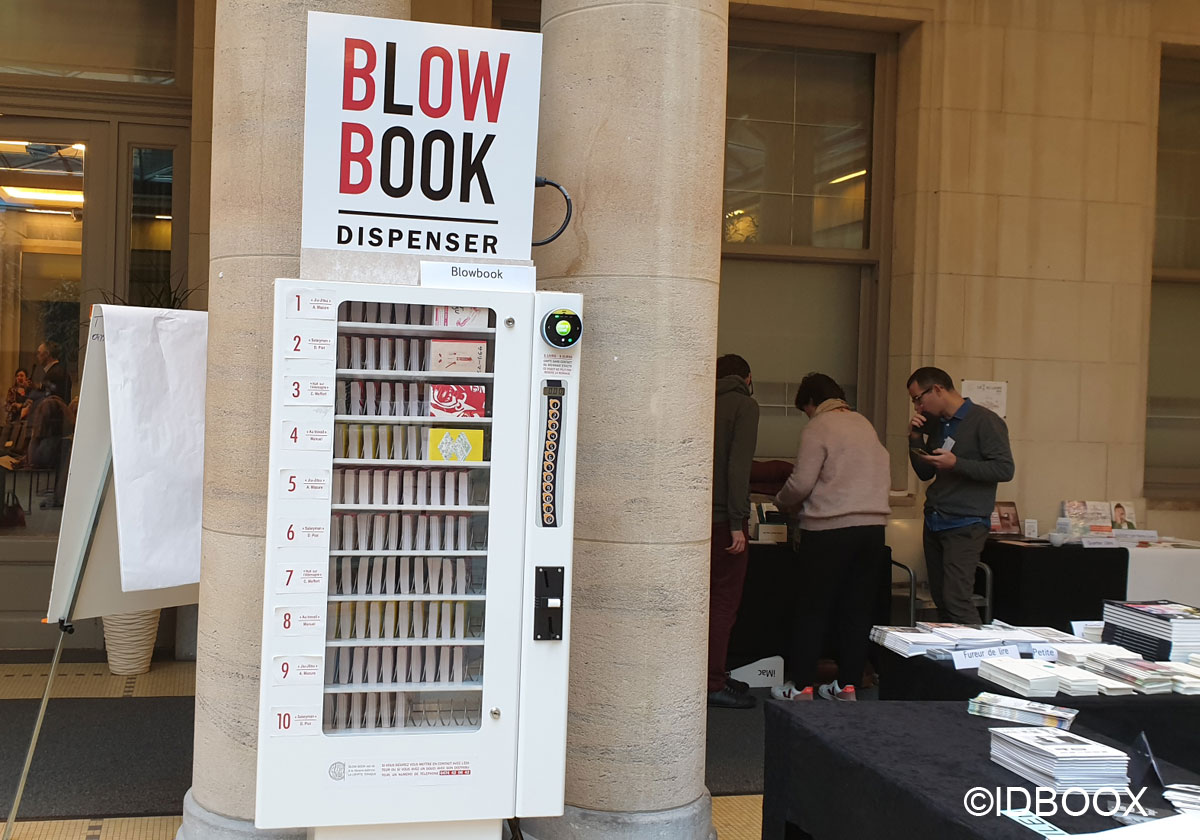 BlowBook distributeur automatique de livres