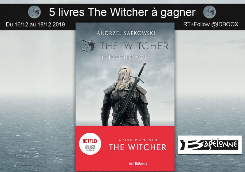 The witcher livre netflix jeu concours