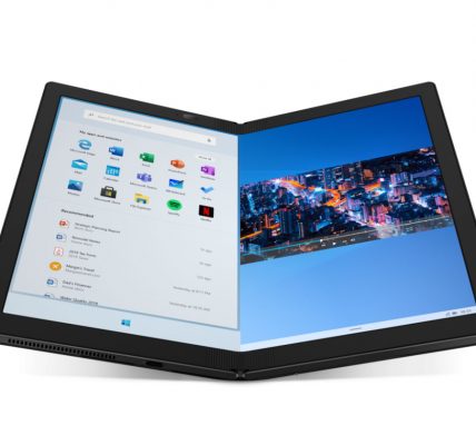 CES 2020 - Lenovo dévoile le premier PC avec écran pliable