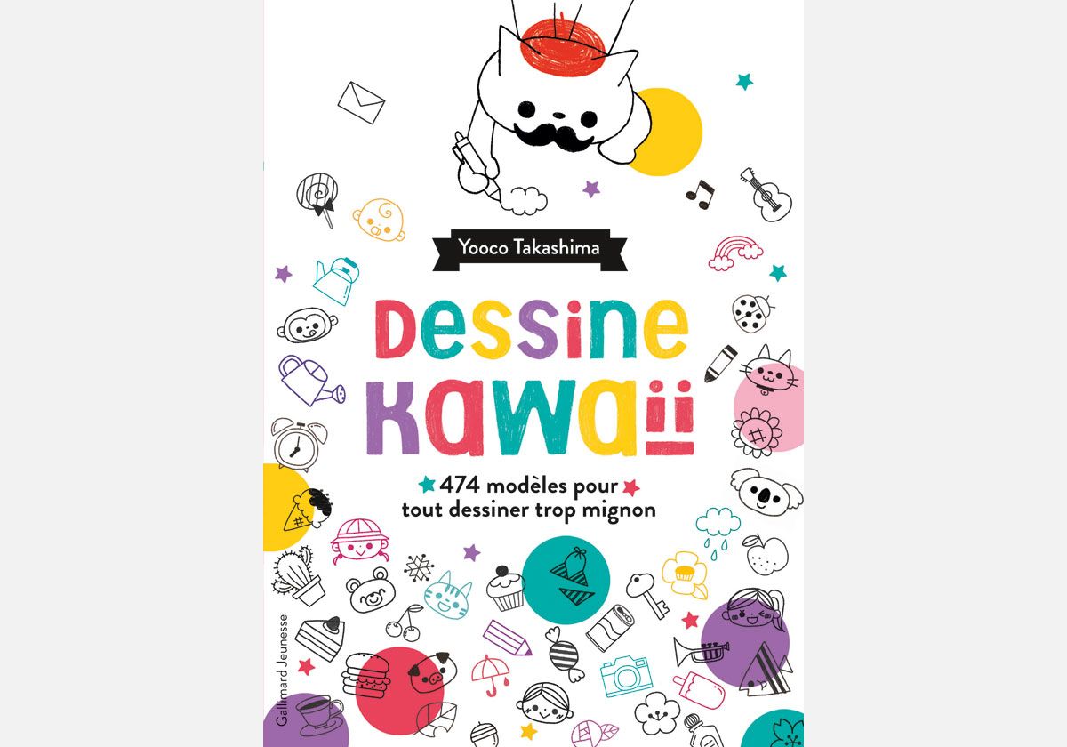 Livre Dessine Kawaii - Apprendre à dessiner comme au Japon