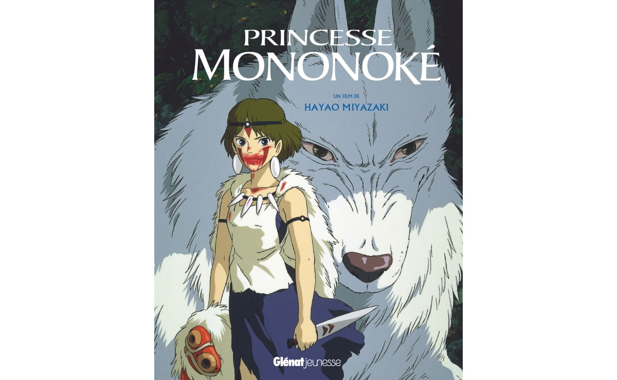 Livre Princesse Mononoké l'Album du film Glénat Jeunesse