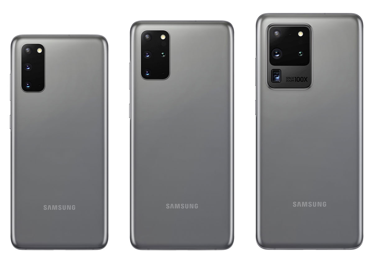 Les 3 Samsung Galaxy S20 embarquent un processeur Snapdragon 865