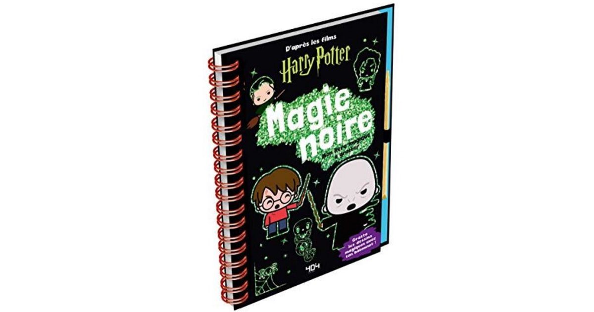 harry potter livre a gratter