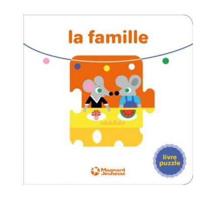 la famille livre puzzle enfants