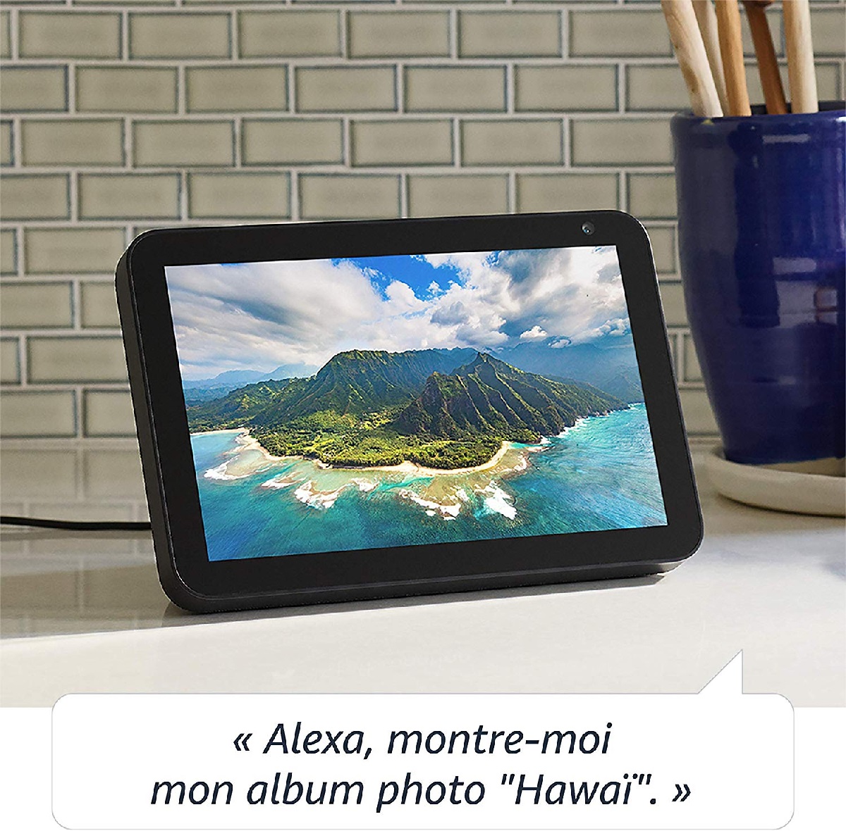 echo show 8 amazon enceinte connectée disponible
