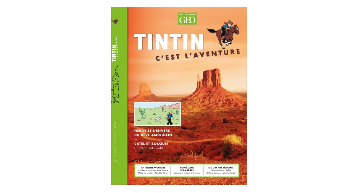 tintin c est l aventure magazine geo