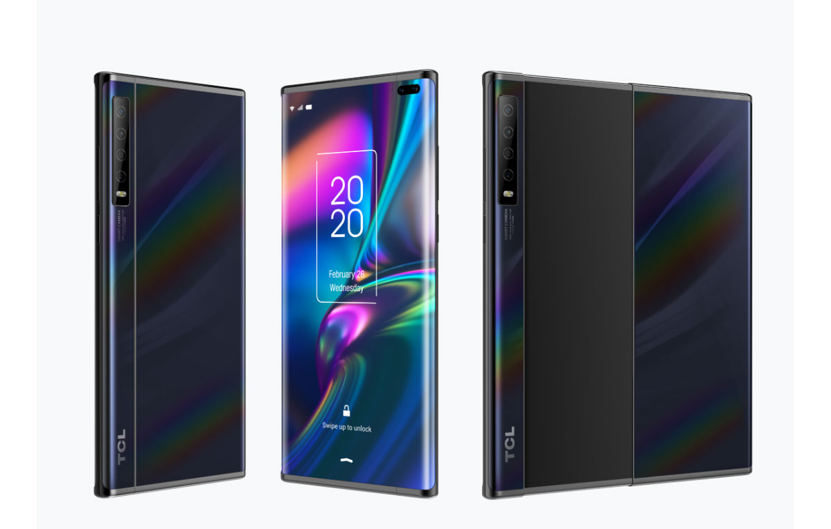 TCL dévoile deux smartphones concepts avec des écrans pliables