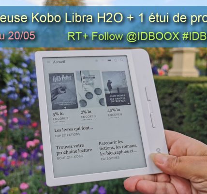 jeu concours kobo libra H2O à gagner ebook