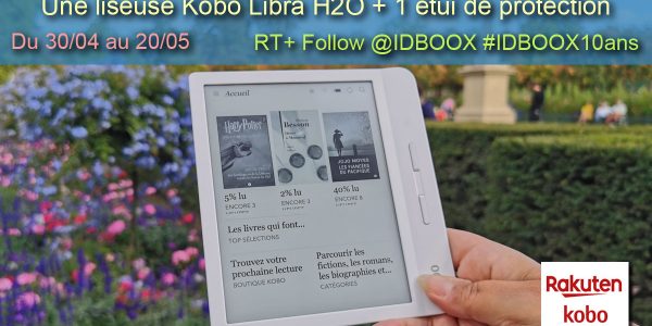 jeu concours kobo libra H2O à gagner ebook