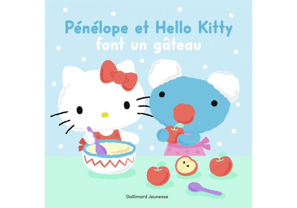 Livre enfants - Pénélope et Hello Kitty une recette de gâteau