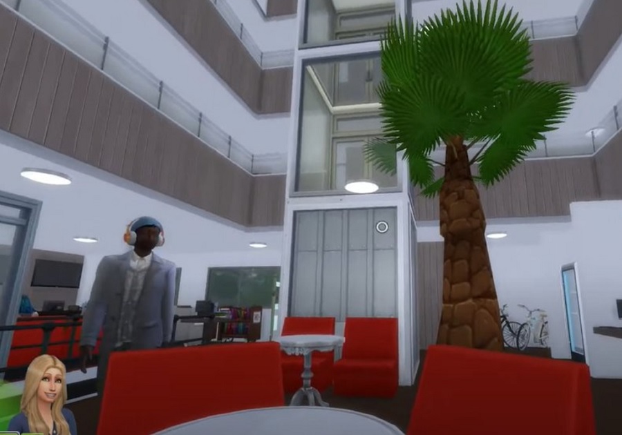 mediatheque suresnes dans les sims