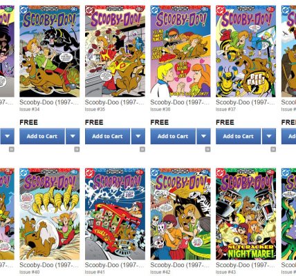 50 Comics Scooby Doo gratuits
