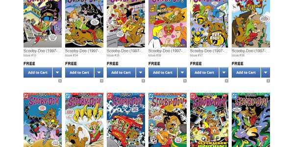 50 Comics Scooby Doo gratuits