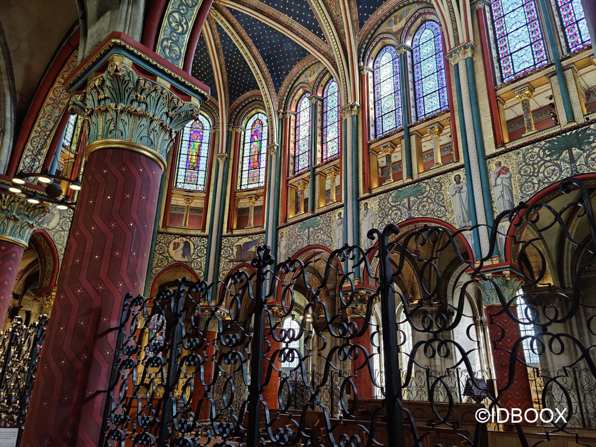 Visite virtuelle de la restauration des peintures de l’église Saint-Germain-des-Prés