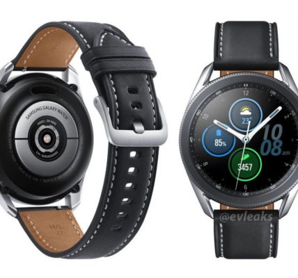 Samsung Galaxy Watch 3 - Les premiers visuels presse