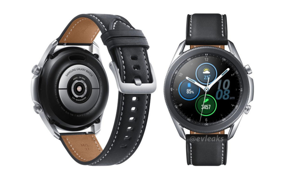 Samsung Galaxy Watch 3 - Les premiers visuels presse