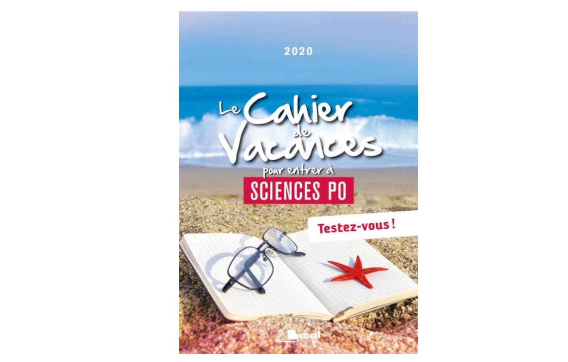 cahier de vacances etudiants sciences po