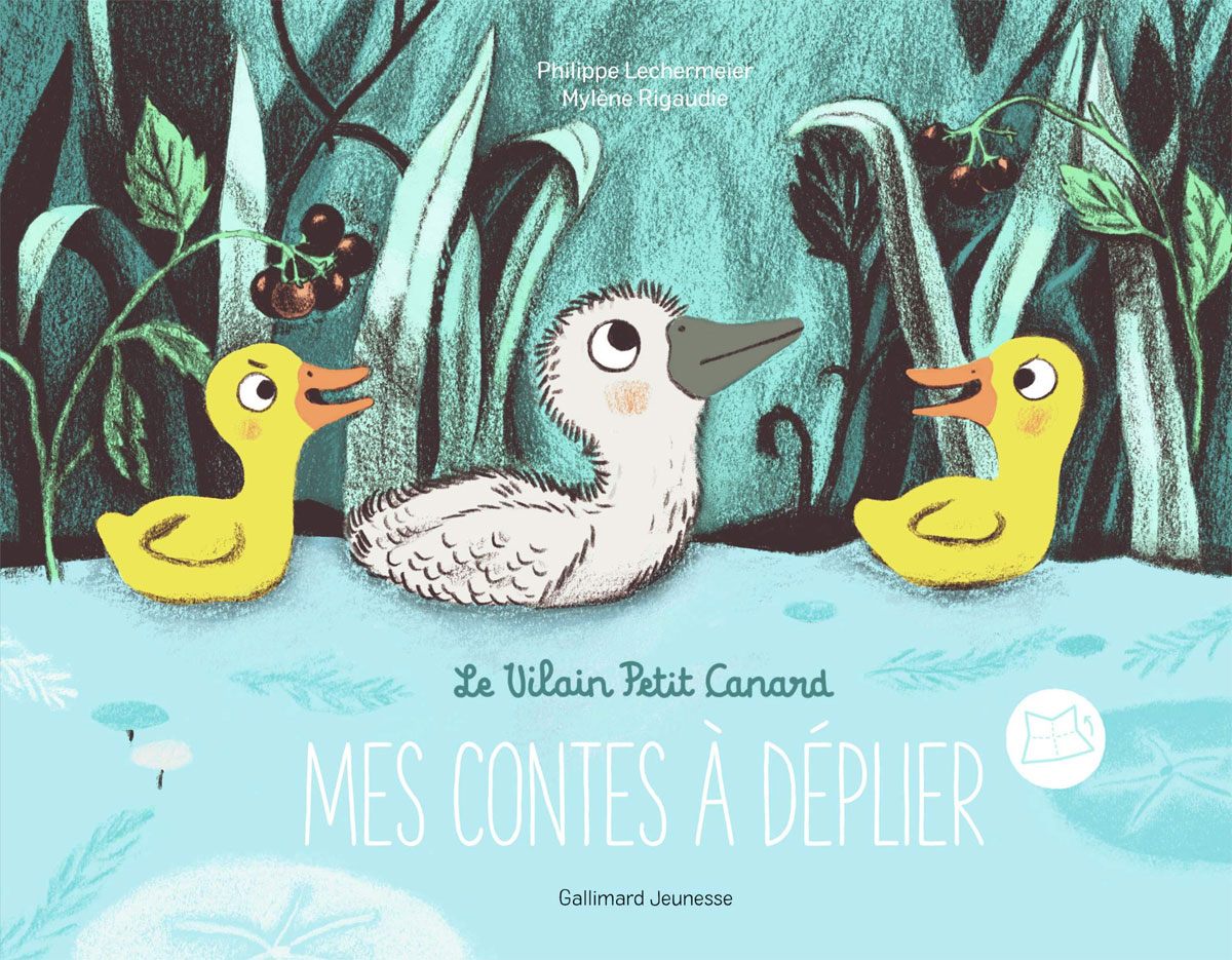 Livre enfants Le vilain petit canard Mes contes à déplier