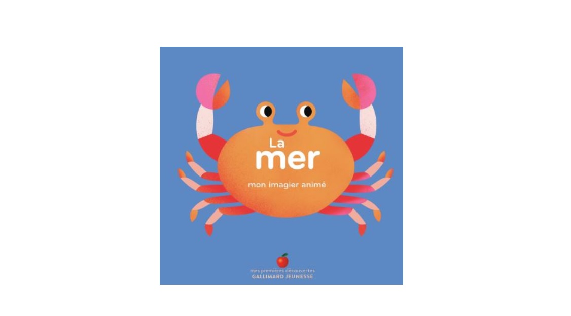 mon imagier anime la mer livre enfant