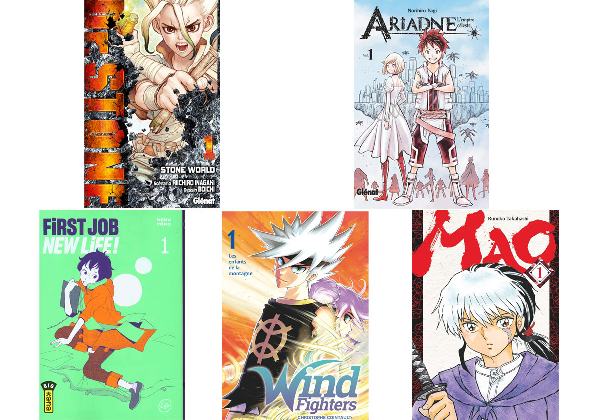 Cinq mangas à lire ou pas ce week-end