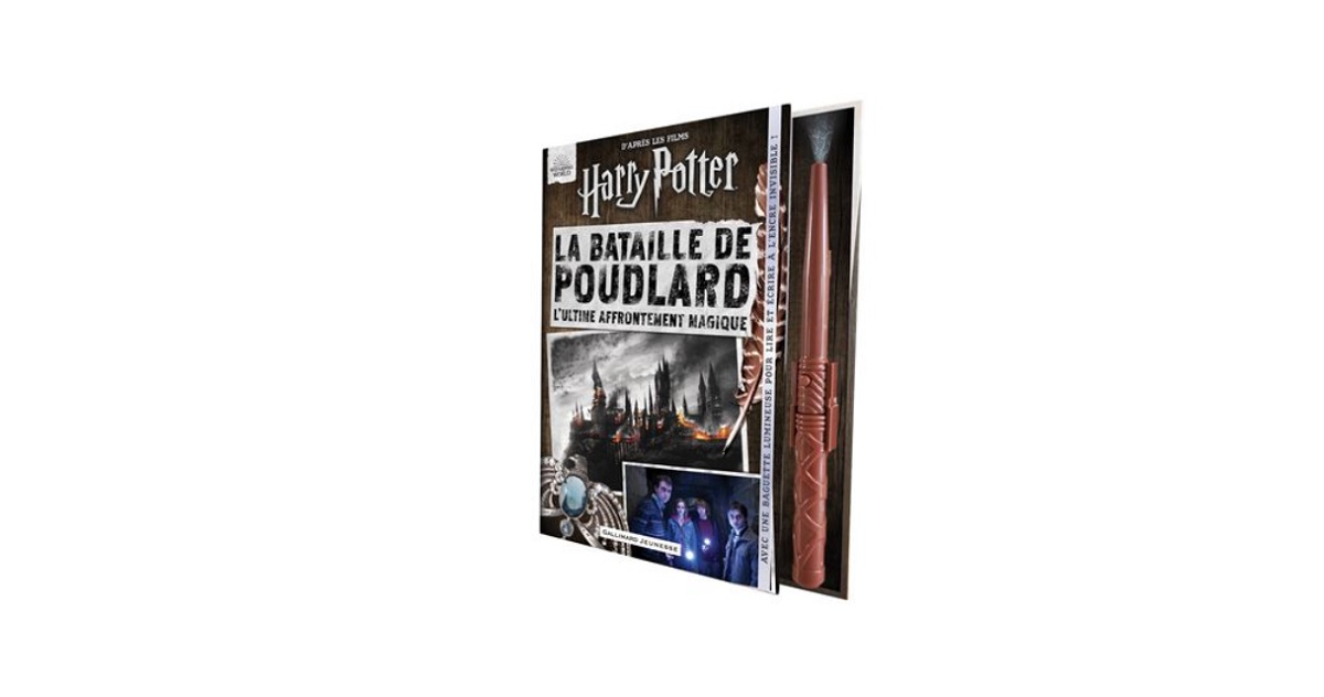 Harry Potter : la bataille de Poudlard avec sa baguette magique, le livre  ultime pour les moldus - IDBOOX