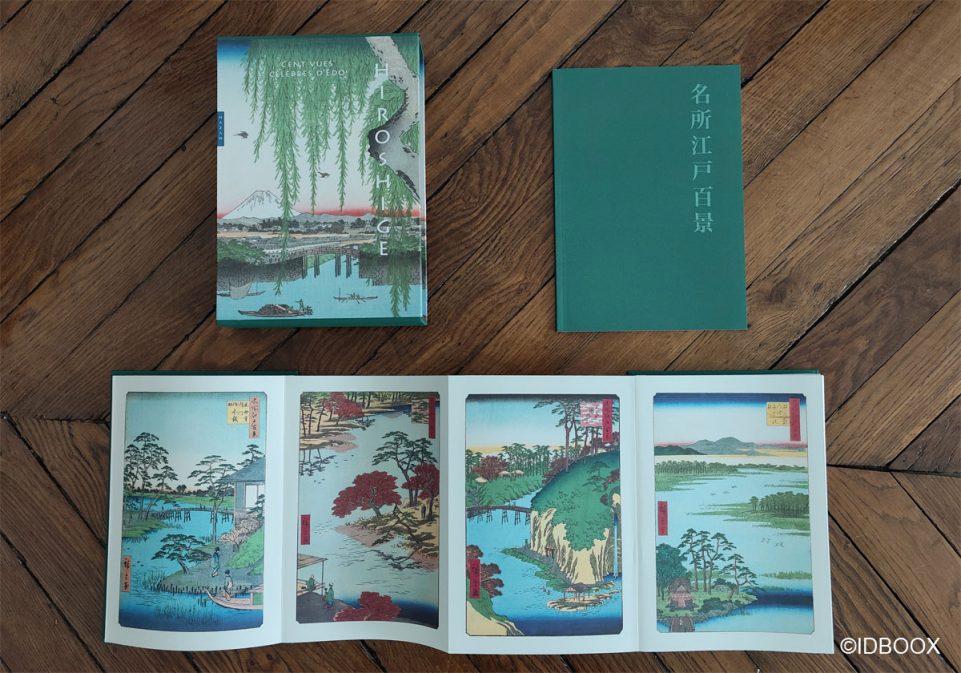Hiroshige - Cent vues célèbres d’Edo japon livre