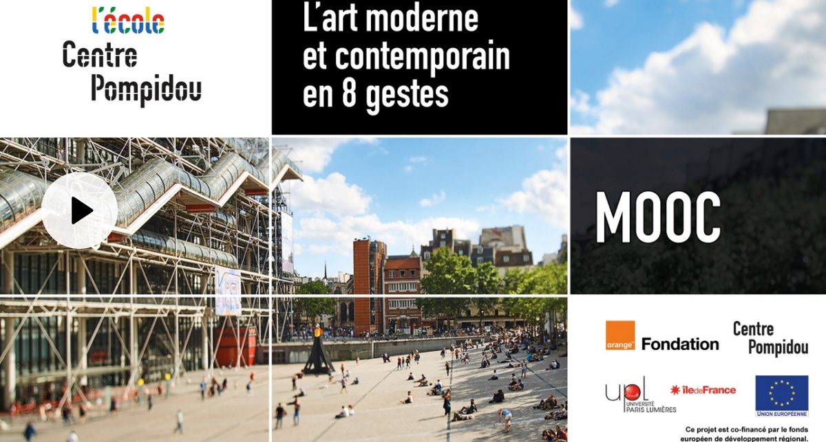 mooc art contemporain centre pompidou