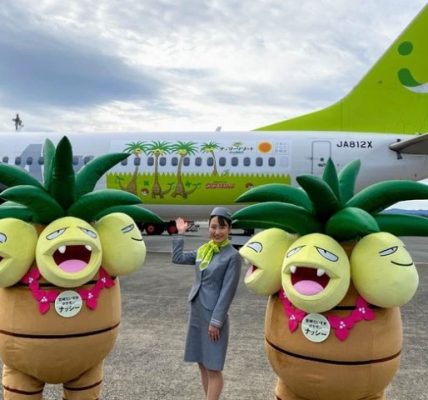 Japon - Une compagnie aérienne décore son avion avec des Pokémon