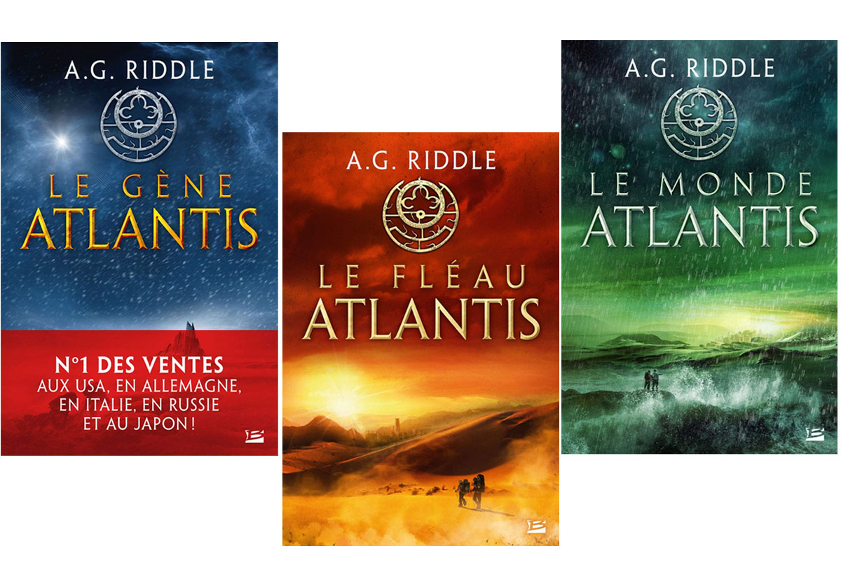 Livre Le Monde Atlantis édité chez Bragelonne