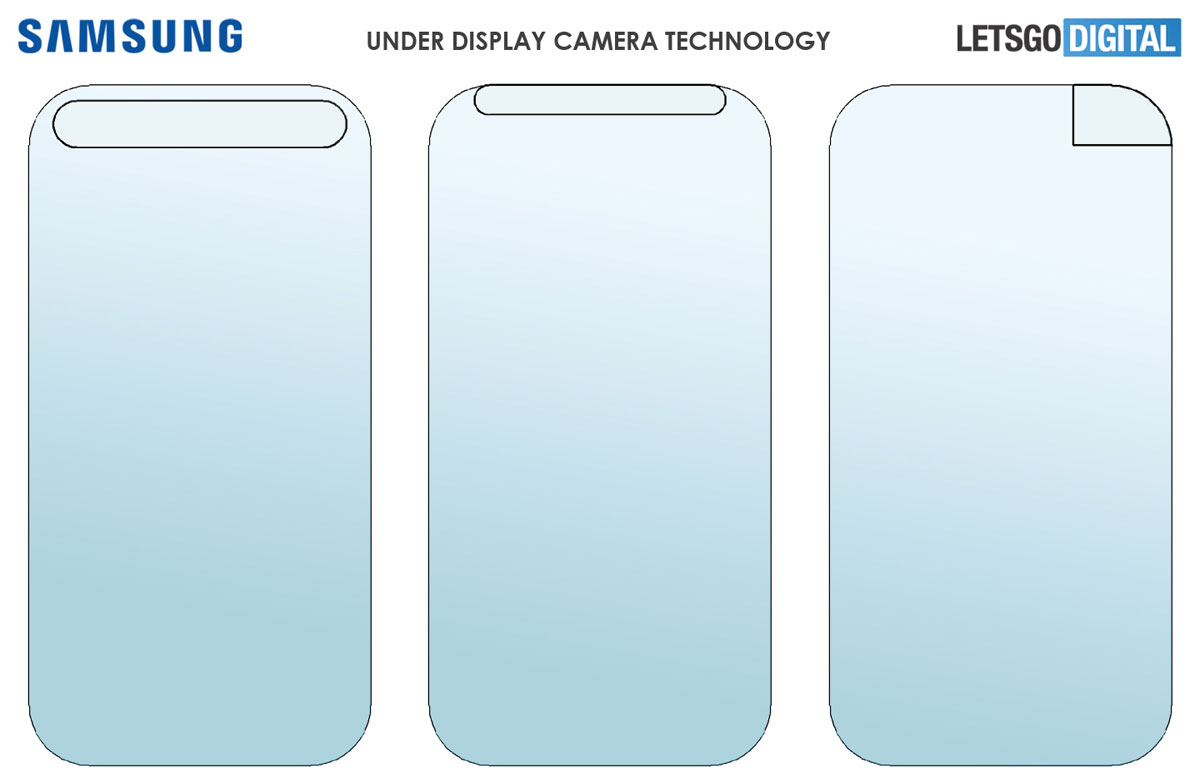 Samsung - Un brevet pour passer la caméra sous l'écran