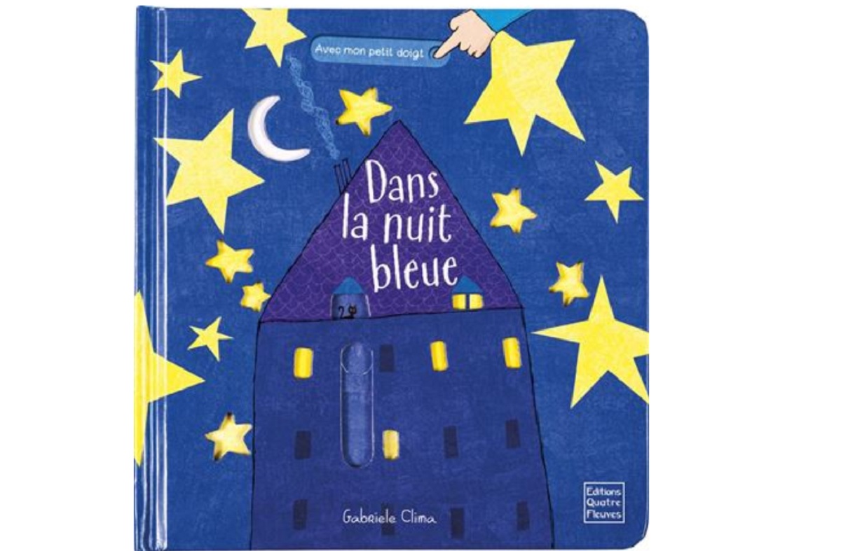 dans la nuit bleue livre enfants