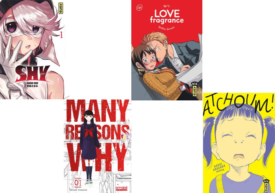 Quate mangas à lire ce week-end sous la couette