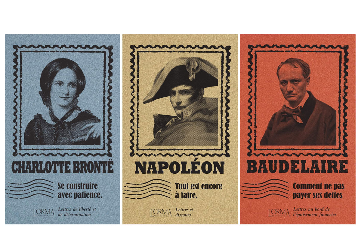 Livres Les Plis - 3 nouveautés Napoléon, Charlotte Brontë, Baudelaire
