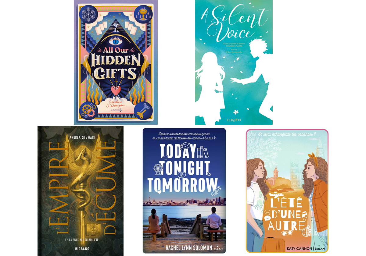 5 romans Young Adult à lire cet été