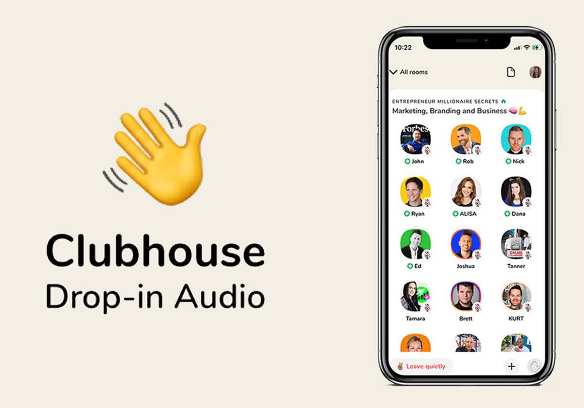 reseau audio clubhouse