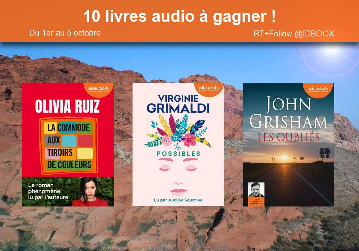 10 livres audio à gagner 