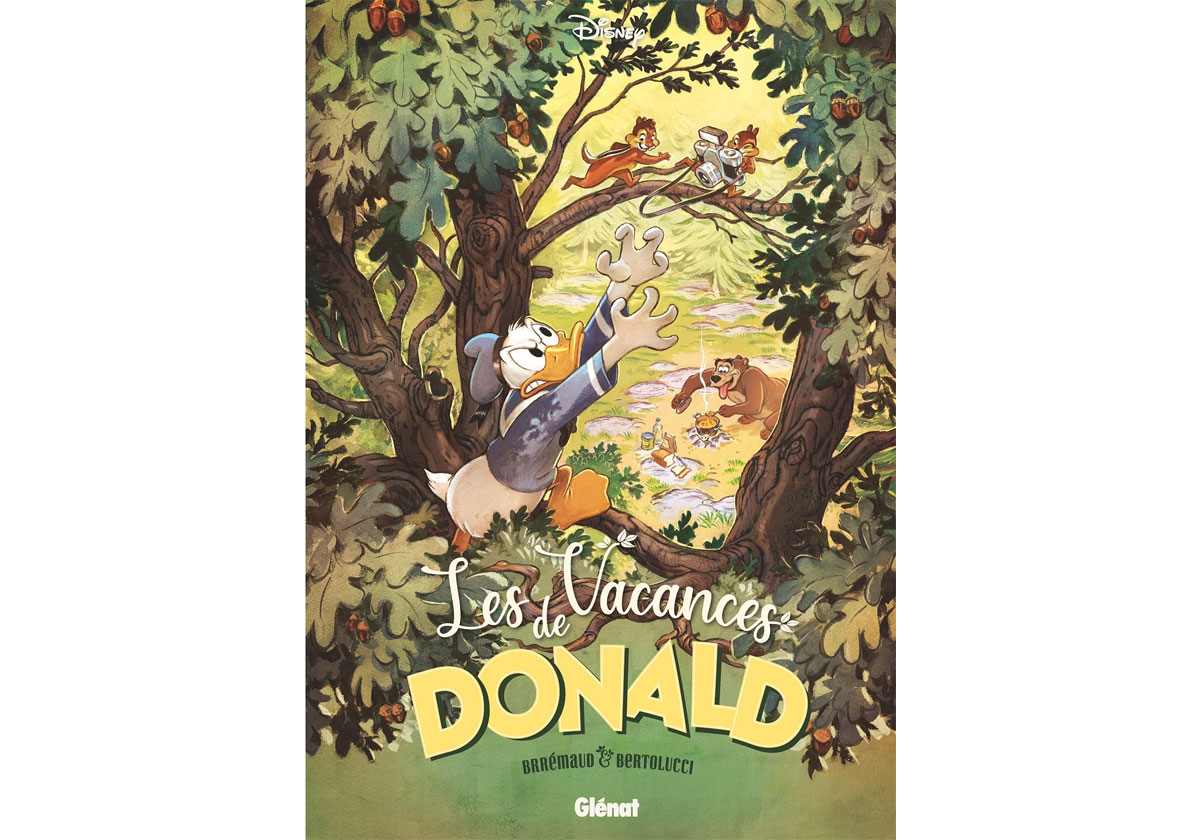 Les vacances de Donald - Une BD splendide