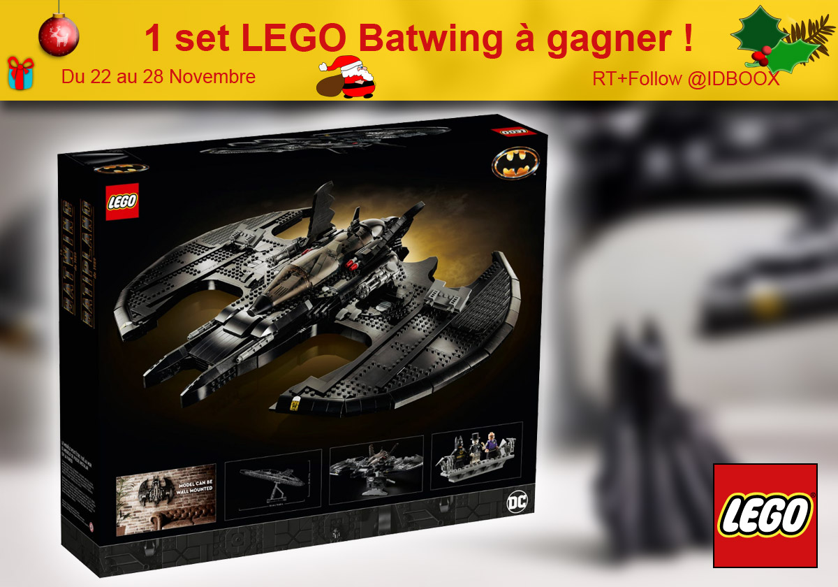 Jeu concours 1 set LEGO Batwing à gagner