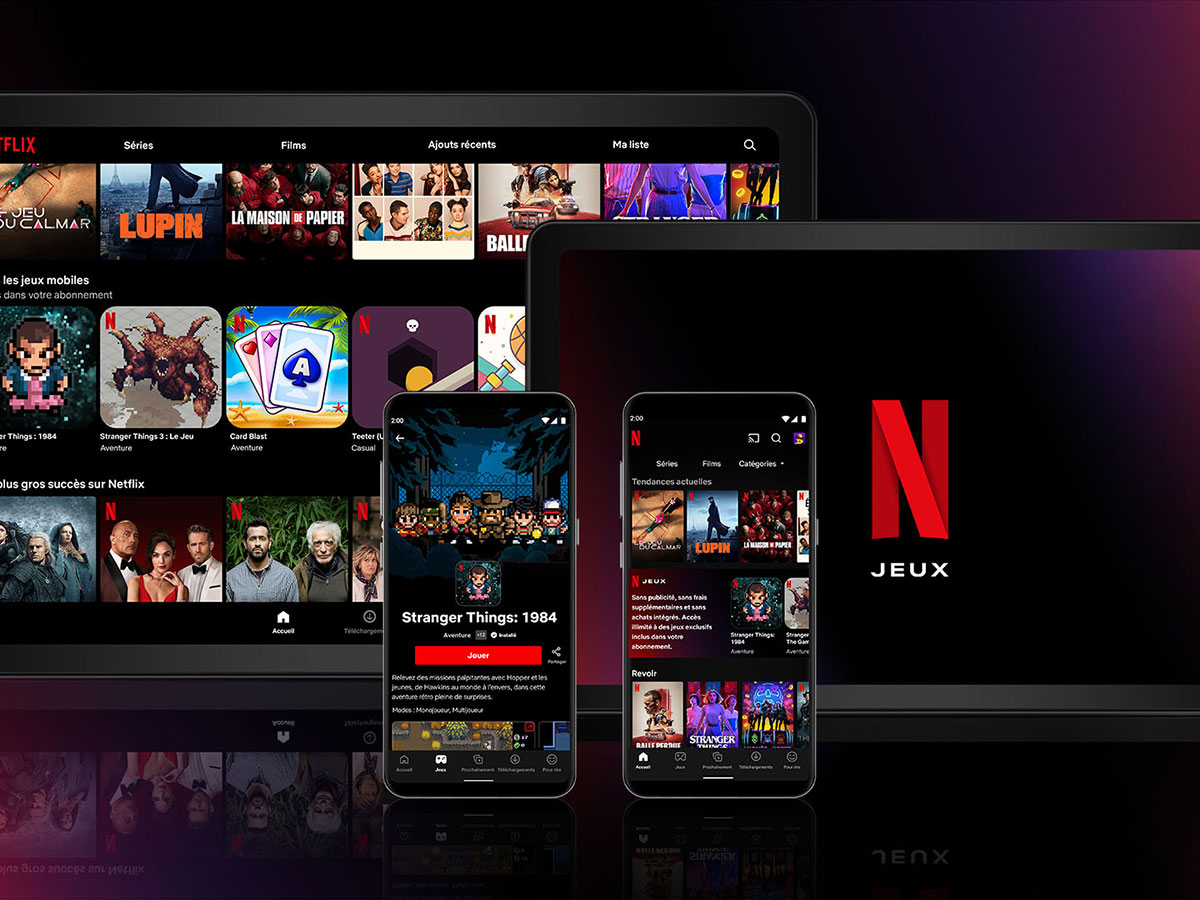 Netflix Les jeux vidéo disponibles aussi sur iOS