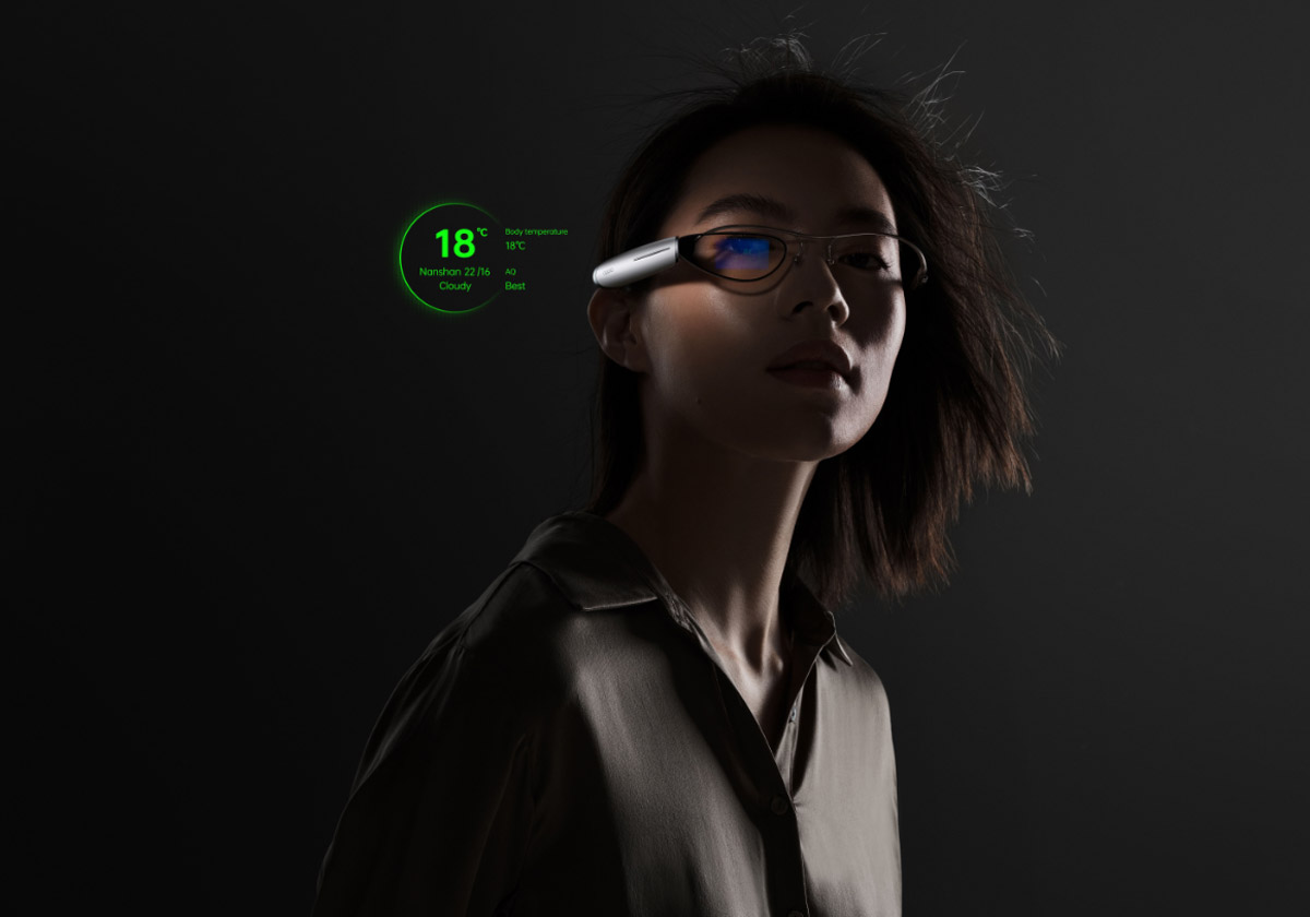 OPPO Air Glass Des lunettes de réalité augmentée en forme de monocle