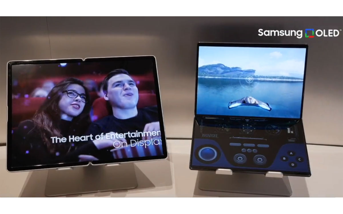 CES 2022 - Flex S, Flex G, Flex Note et Flex Slidable , Samsung présente ses écrans pliables nouvelle génération