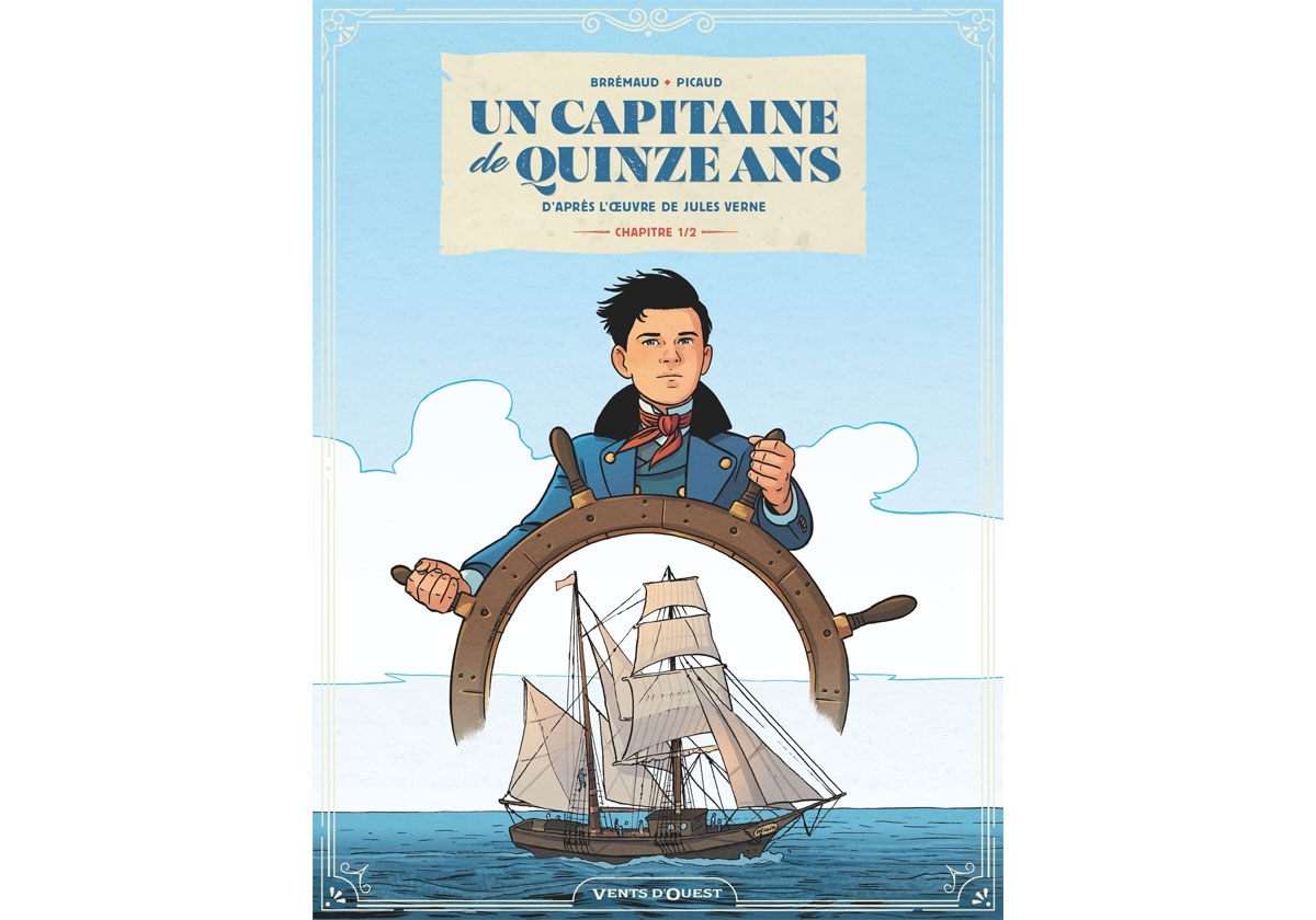 BD Un capitaine de 15 ans – Jules Verne passe aux bulles