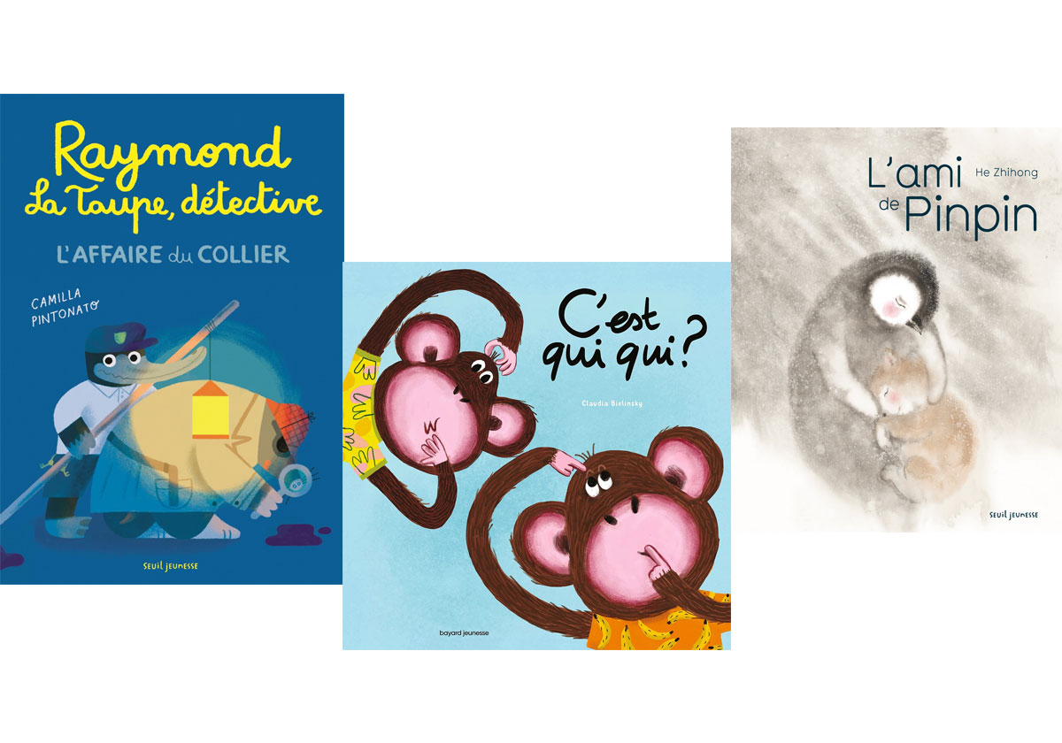 Des livres pour les petits avec des animaux