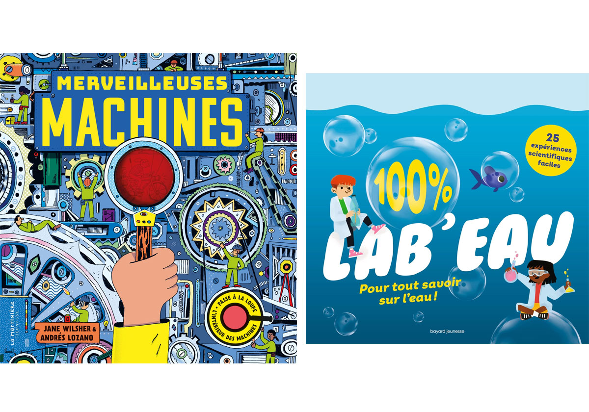 Conseil de lecture - 2 livres pour enfant qui parlent de science