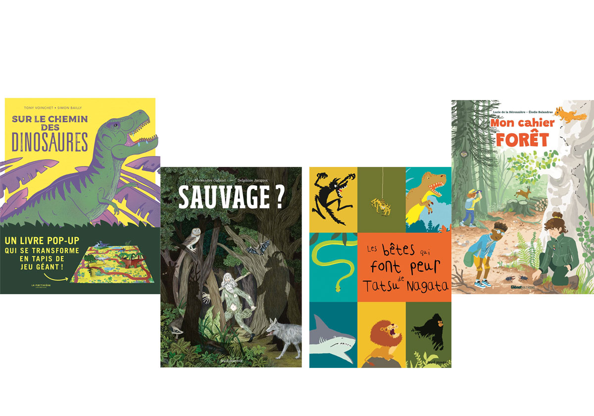 Conseil de lecture pour les enfants - 4 livres qui parlent de la nature