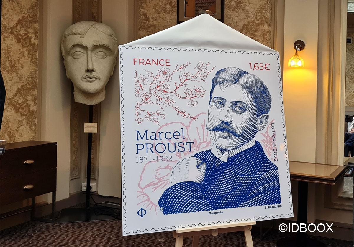 Un timbre Marcel Proust pour les 100 ans de sa mort