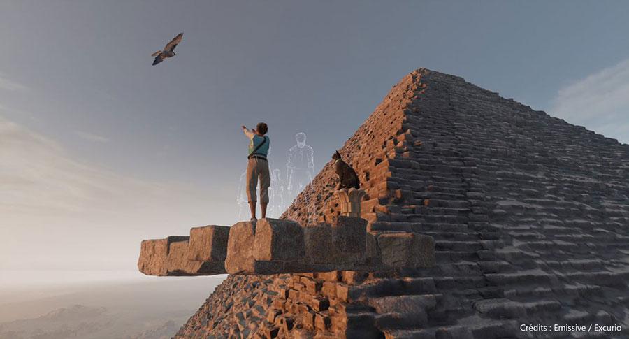 Horizon de Kheops expo realite virtuelle egypte pharaon 
