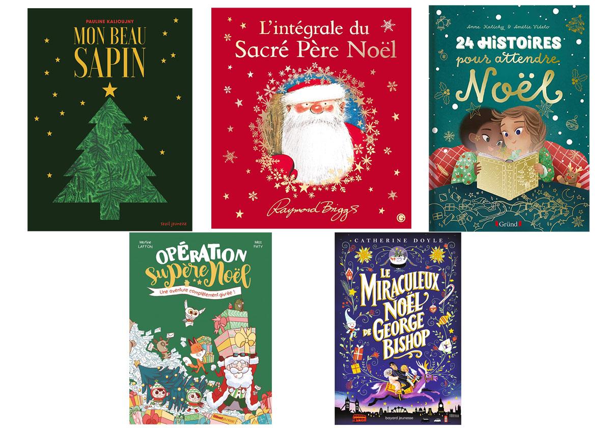 5 livres avec des histoires de Noël pour les enfants