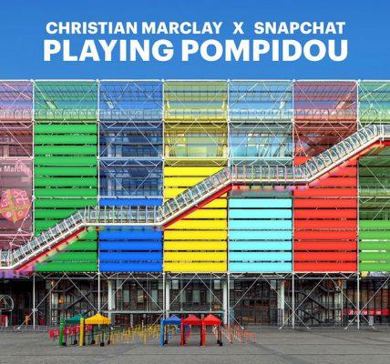 centre pompidou Christian Marclay snapchat