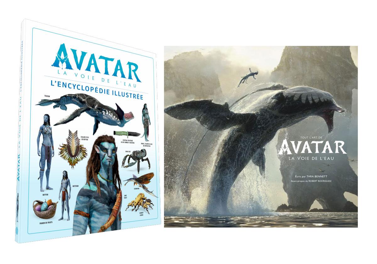 Avatar La voie de l'eau - 2 livres officiels pour tout savoir sur Pandora et les Na'vi